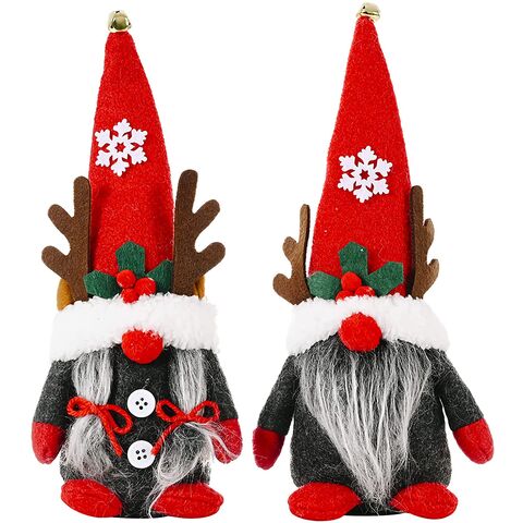 Buy Wholesale China 2 Pack Reindeer Christmas Gnomes Plush Tomte