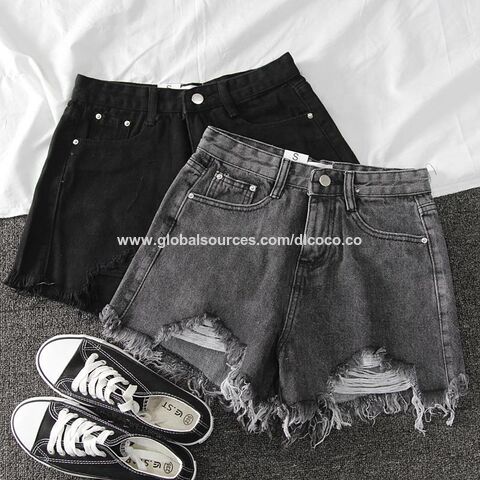 Achetez en gros Femmes Jeans Courts Vente Chaude Dames Pantalons