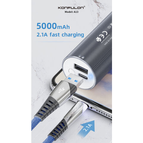 Compre La Alta Capacidad 50000mah 22,5 W De Konfulon Ayuna Banco Del Poder  De La Carga Con La Exhibición De La Batería y Batería Externa 50000mah de  China por 18.53 USD