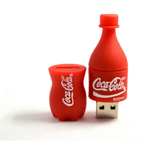 Clé USB en forme de bouteille de Coca-Cola - USB personnalisée