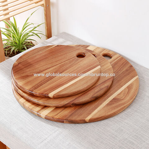 Bamboo Cutting Board Set with Trays and LIDS for Kitchen Juice Trough  Environmentally Friendly Expandable Chopping Board