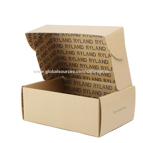 Personalizada calcetines ropa interior caja de embalaje para la ropa Logotipo personalizado Eco-Friendly Packaging Mailer Box