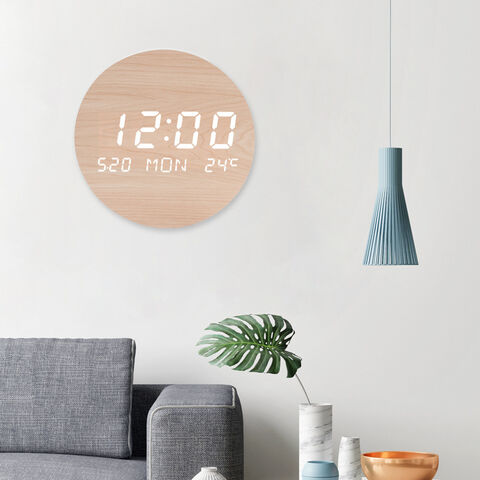Horloge lumineuse Demi cercle - Mon Horloge Murale Design