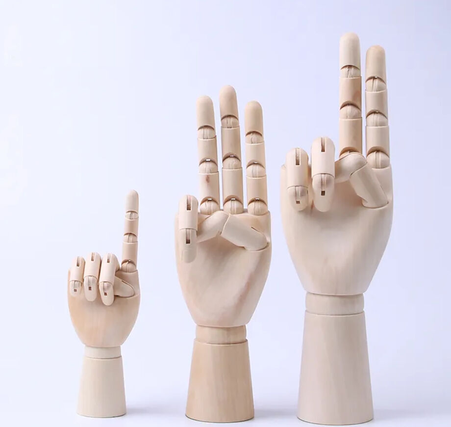 Buy Wholesale China Art Mannequin Left Or Right Hand Wood Art Mannequin ...