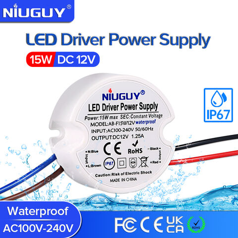 Transformadores Impermeables para Iluminación AC 220V a DC 12V 24V, Driver LED, Fuente de Alimentación 60W 100W 150W 200W 300W 600W para Exteriores