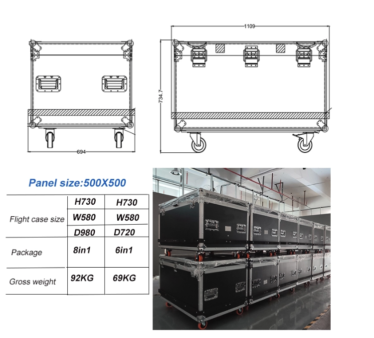 Led Video Process Rack Canbest Rx261 P2.6 2.6mm Turnkey Led Video Wall System Package Indoor ...