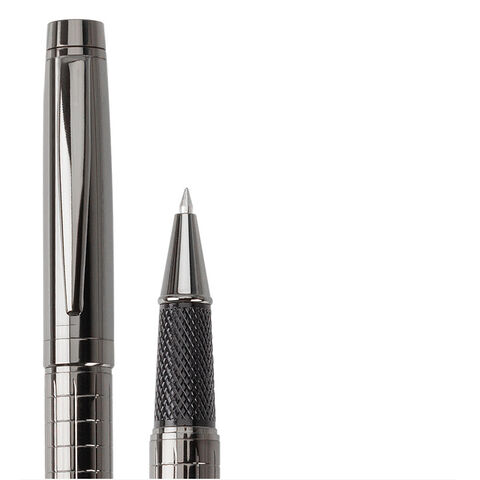 Kugelschreiber Schwarze Tinte Mittlere Spitze Sanftes Schreiben Griffsicher Metallkappe Exklusiver Büro-Kugelschreiber Elegantes Geschenk für Männer und Frauen