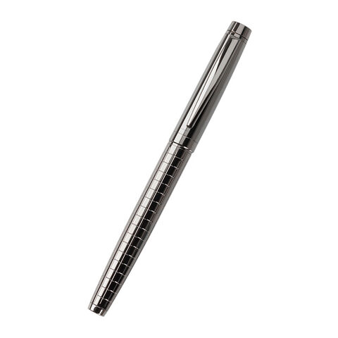 Kugelschreiber Schwarze Tinte Mittlere Spitze Sanftes Schreiben Griffsicher Metallkappe Exklusiver Büro-Kugelschreiber Elegantes Geschenk für Männer und Frauen