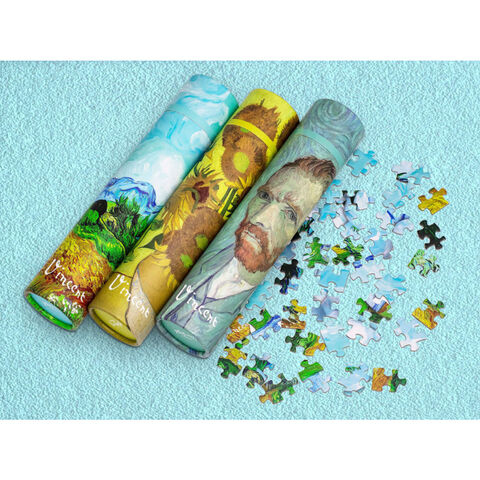 Rompecabezas de Girasol al por Mayor de 150 Piezas con Tubo de Almacenamiento Resistente – Puzzles de Actividad para Adultos y Niños