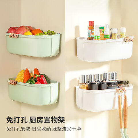 Buy Wholesale China Stackable Plastic Storage Basket With Wheels, Kitchen  Gap Storage Bin Organizer & Storage Box at USD 2