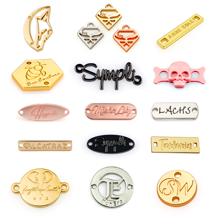 Buy Wholesale China Hot Selling Purse Hardware Metal Plate Logo