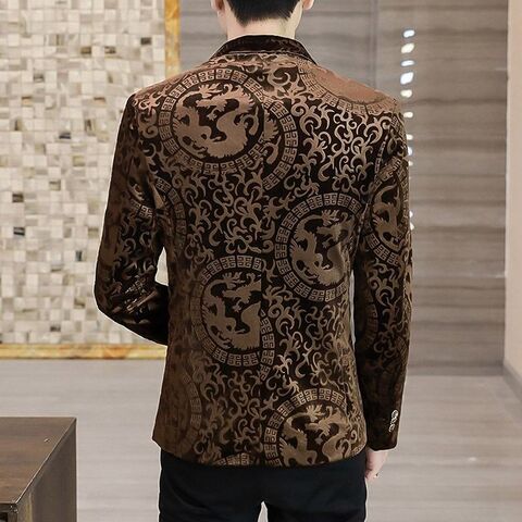 Buy Standard Quality China Wholesale Mens Velvet Suit