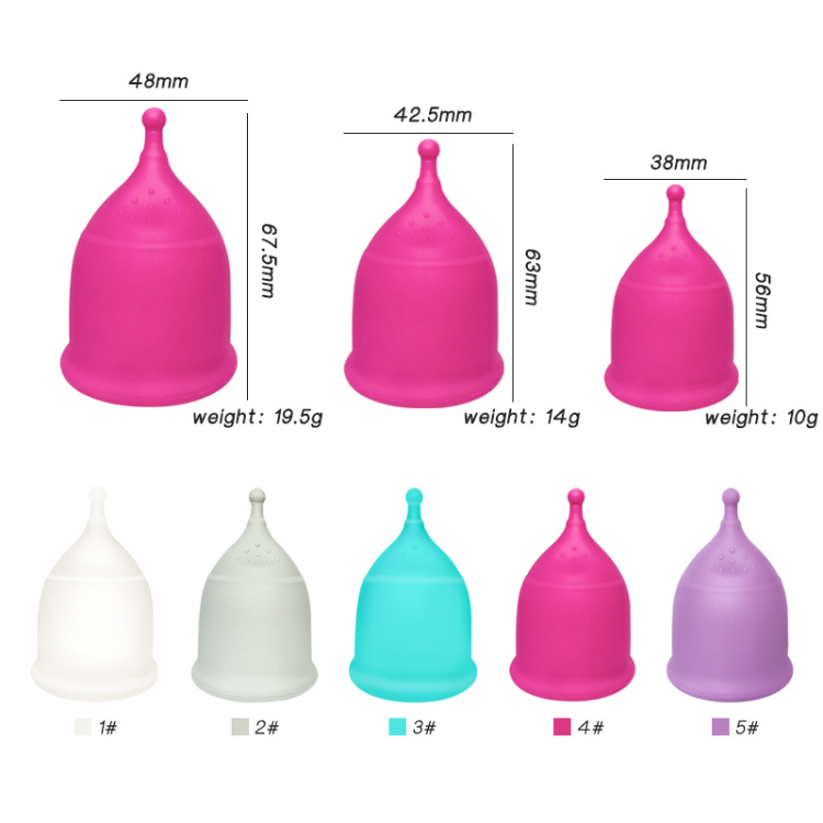 Buy Wholesale China Reusable S M L Female Menstrual Moon Organic Cup
