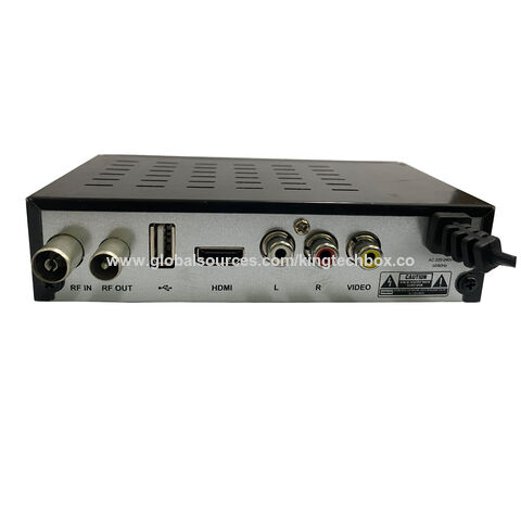 SINTONIZADOR DE DVB-T2 para coche, receptor de TV Digital H.264 MPEG4,  decodificador de señal