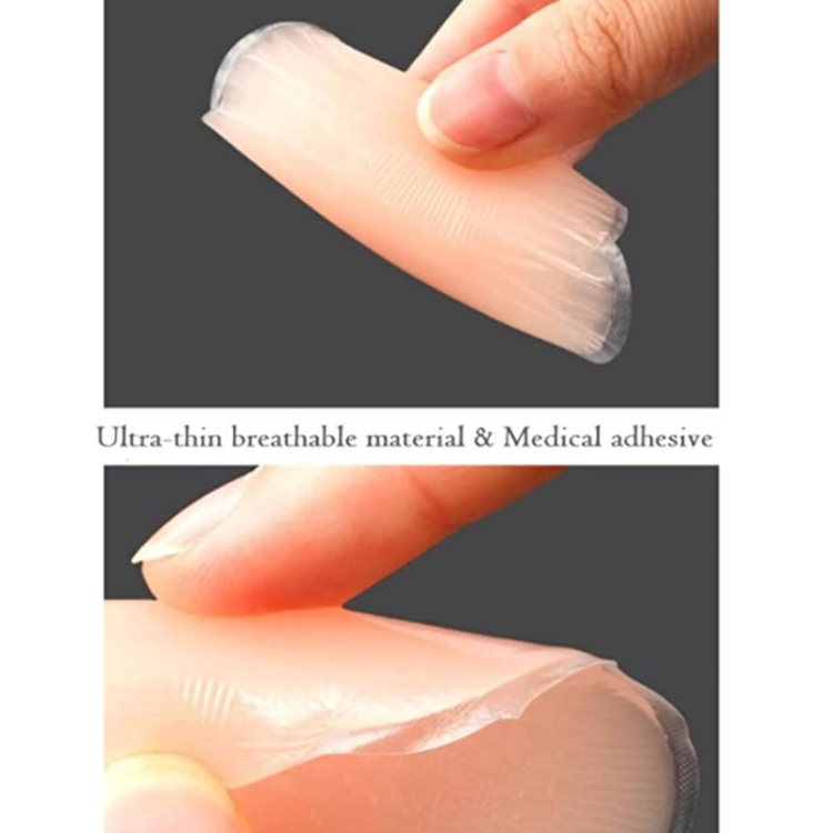 Washable reusable concealer thin silicone nipple soft adhesive