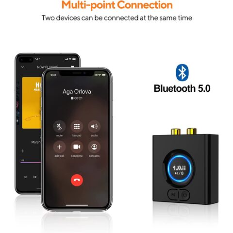 Compre Ankbit Aux Bluetooth 5,1 Receptor Para Música Del Coche