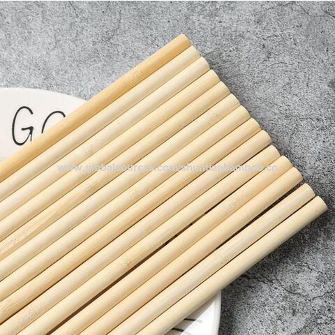 Buy Wholesale China Wholesale High Quality 100% Natural Bamboo Small Sticks  Diy Children's Crafts Art Small Tools Round Stick & Bamboo Stick Wood Dowel  Plant Support Rod at USD 0.0057