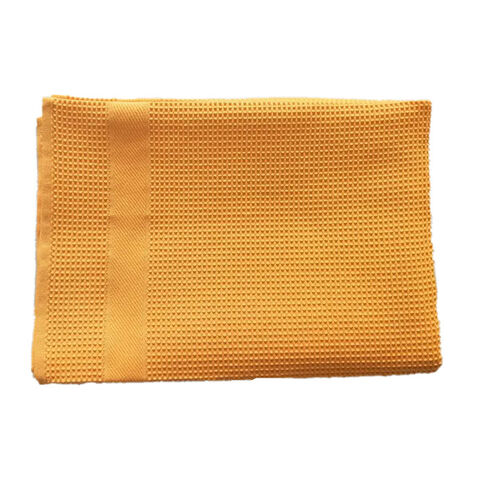 Toalla de microfibra de rizo, suave, sencilla, antiarañazos, para detallado, 40x60cm