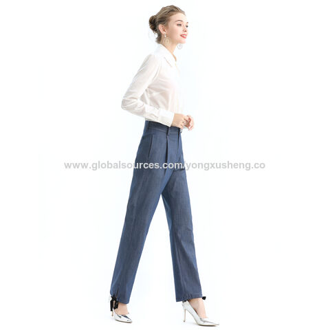 Pantalon sur mesure femme hot sale