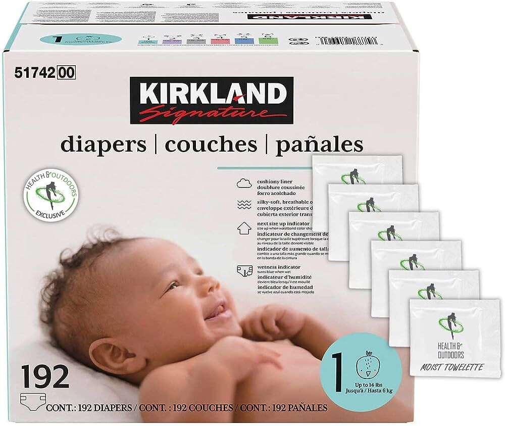 Buy Wholesale Canada Kirkland Signature Diapers Size 1 (up To 14 Pounds