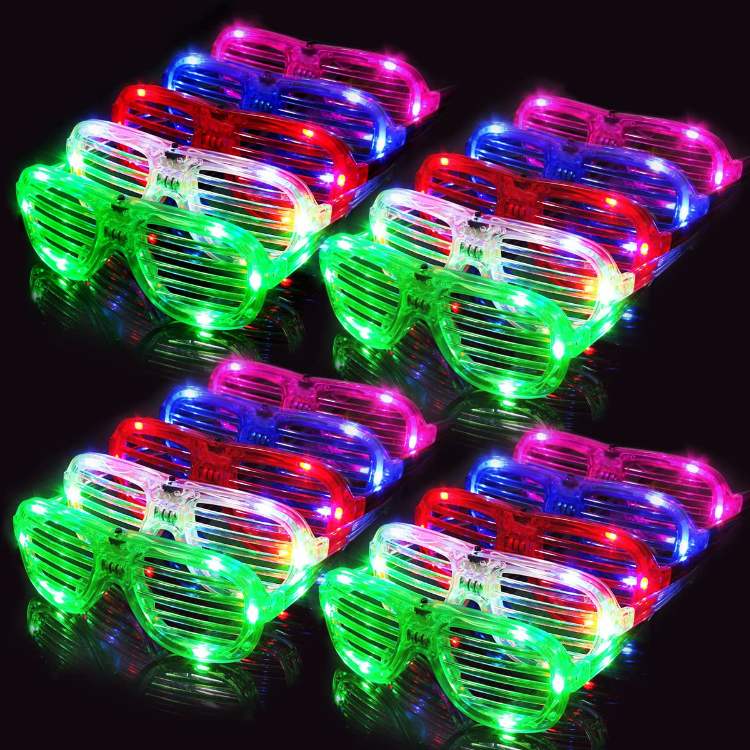 Light Up Glasses Glow in the Dark Party Supplies for Kids Adult