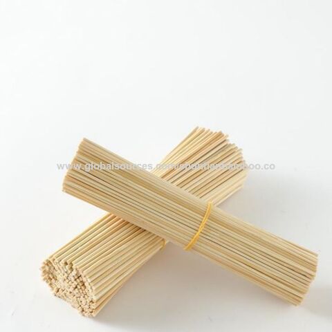 Buy Wholesale China Wholesale High Quality 100% Natural Bamboo Small Sticks  Diy Children's Crafts Art Small Tools Round Stick & Bamboo Stick Wood Dowel  Plant Support Rod at USD 0.0057