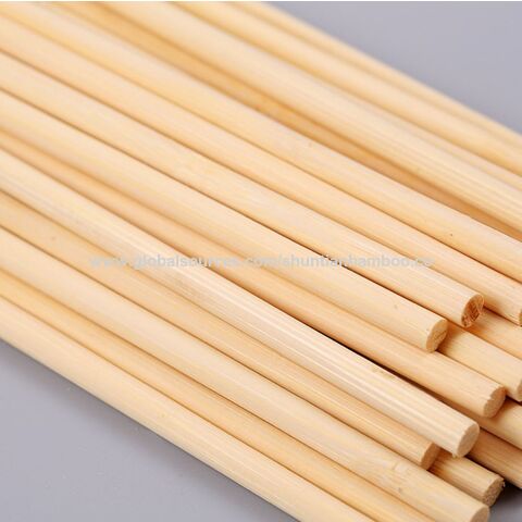 Buy Wholesale China Ice Cream Sticks Rods Wood Rod Bamboo Factory Birch  Dowel Round Wooden 3mm Diameter 30cm Length Solid Box Cross Customized Logo  & Bamboo Stick Wood Dowel Plant Support Rod