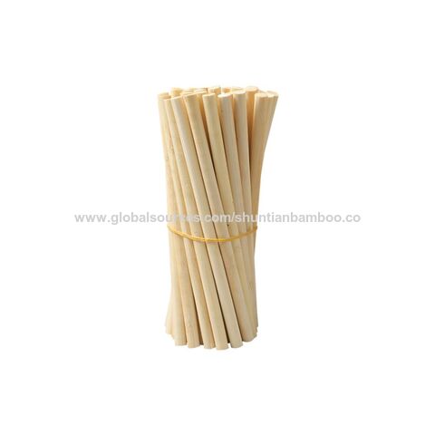 Buy Wholesale China Wholesale High Quality 100% Natural Bamboo Small Sticks  Diy Children's Crafts Art Small Tools Round Stick & Bamboo Stick Wood Dowel  Plant Support Rod at USD 0.0057