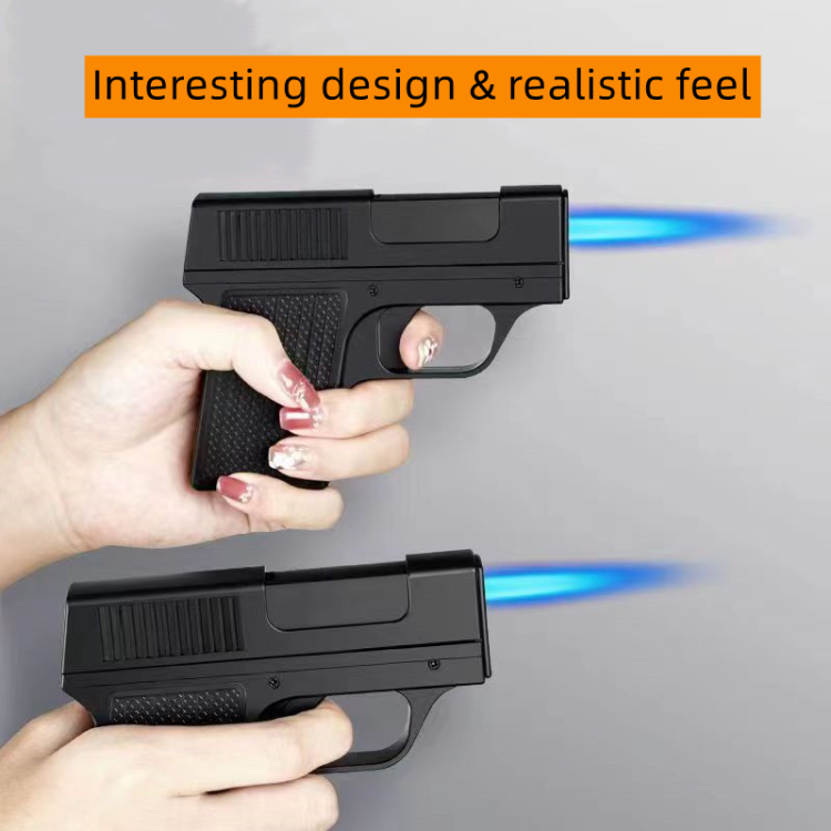 Buy Wholesale China Hot Sell Gun Cigarette Case With Torch Lighter For