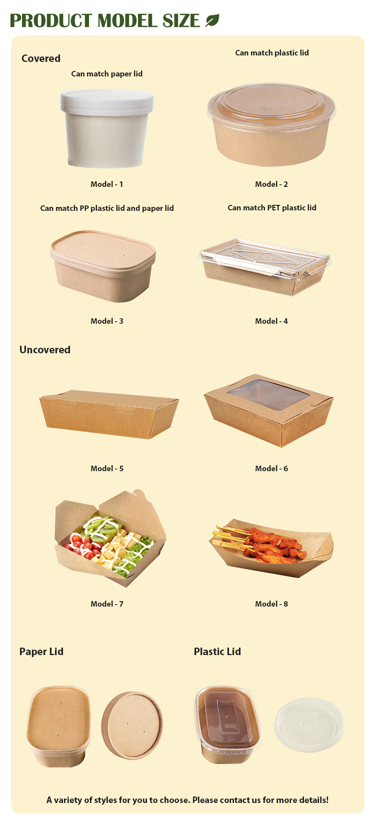 Buy China Wholesale Take Away Custom Print Disposable Kraft Paper Lunch ...