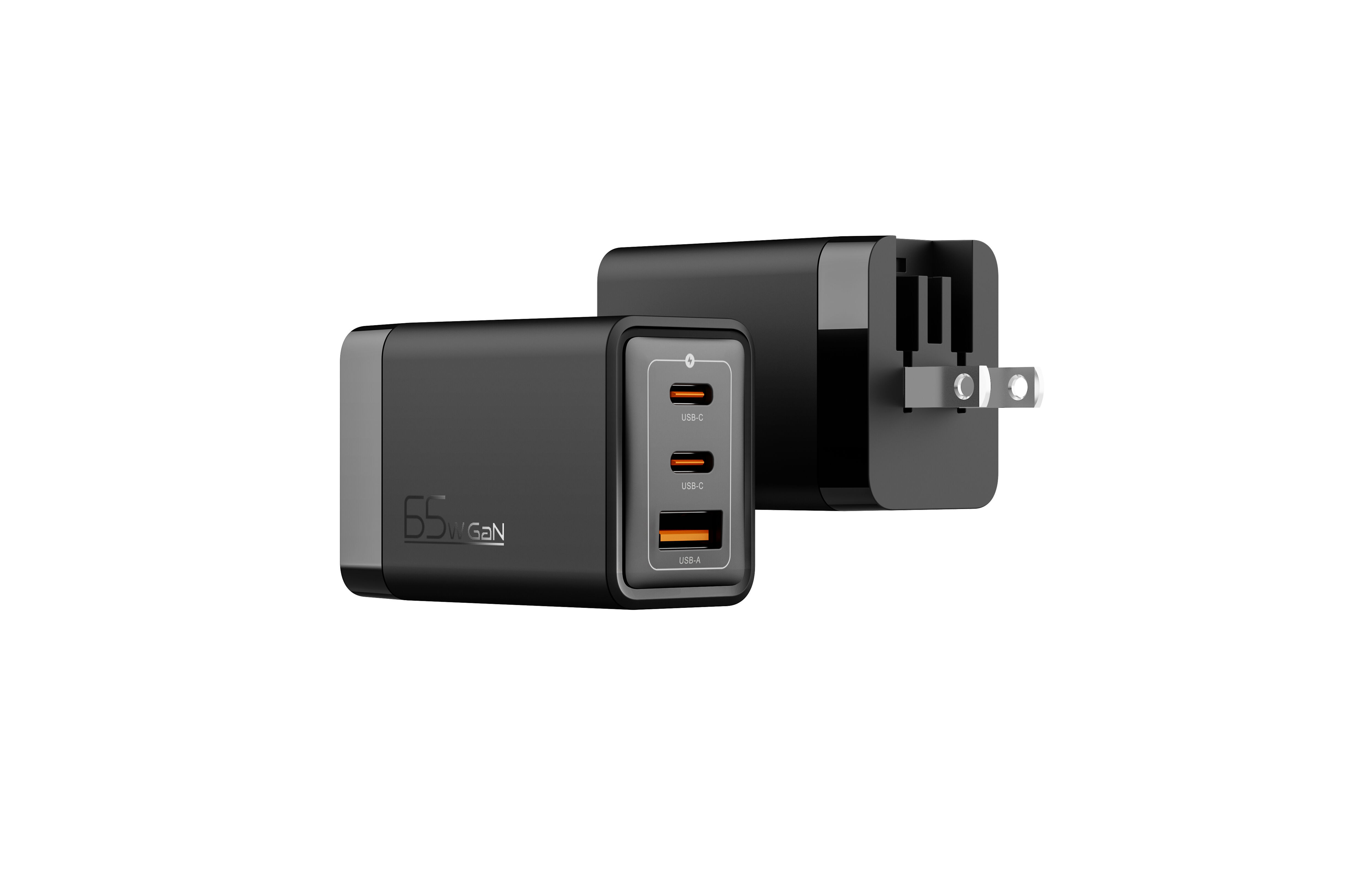 Buy Wholesale China Usb C Gan Charger Pd65w Usb C Wall Charger With 3