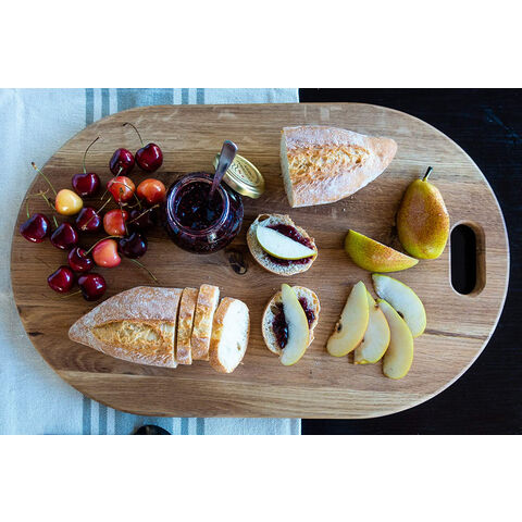 Expandable Cutting Board Bamboo Cheese Board With Handle Serving Board For  Breakfast And Fruits - Buy Expandable Cutting Board Bamboo Cheese Board  With Handle Serving Board For Breakfast And Fruits Product on