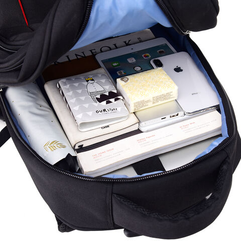 Hot sale Waterproof Rolling Trolley Black Laptop Backpack Polyester Carry On BagPack OEM Travel Backpack