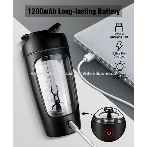 Wholesale 650ml Electric Stirring Cup Powerful Power High-speed Motors  Portable Sports Fitness Mixing Blender White From China