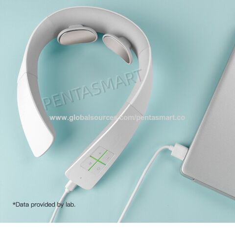 China Electric Pulse Neck Massager Deep Tissue Pain Relief Heating CE KC  Approved Manufacturer and Supplier