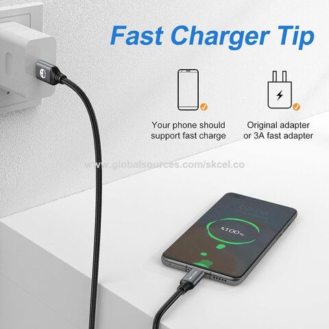  Cargador USB C superrápido, cable USB tipo C a USB tipo C de 5  pies y 25 W, cargador de pared de carga rápida, adaptador PD compatible con  iPhone 15, Samsung