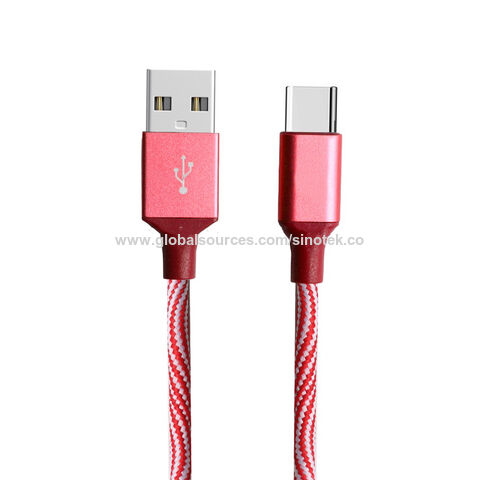 Adaptateur Métal de Câble USB Type-C Femelle VERS USB Mâle pour iPhone,  Samsung