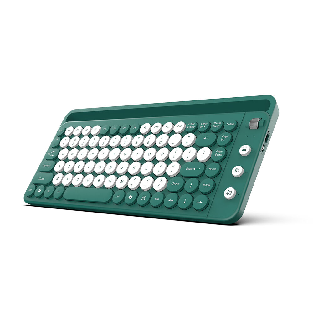 Clavier sans fil Bluetooth mignon Mini clavier Compact 84 touches pour les  jeux