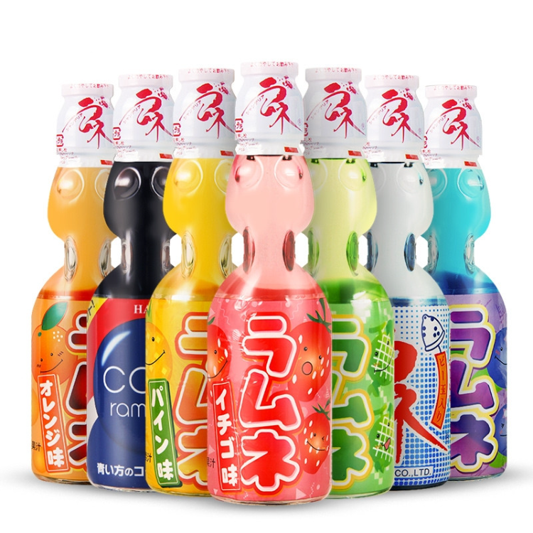 Exotic Ramune Fruit Soda Japan Carbonated Drinks Soft Drink Soft Exotic ...