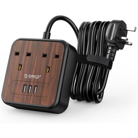 LAX 7-In-1 USB-C Charging Station, Surge Protector with USB Ports, 5 Ft  Extension Cable, Power Strip with 3 Outlet Extension, 2 USB Outlet & 2 USB  C
