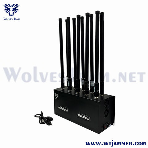 Brouilleur 12 antennes de telephone de signal wifi CDMA DCS GSM