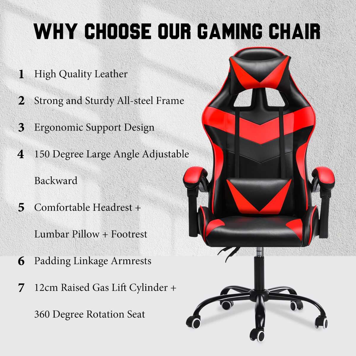 Foshan Factory Price Economic Comfortable Office Pc Chairs Gamer Gaming