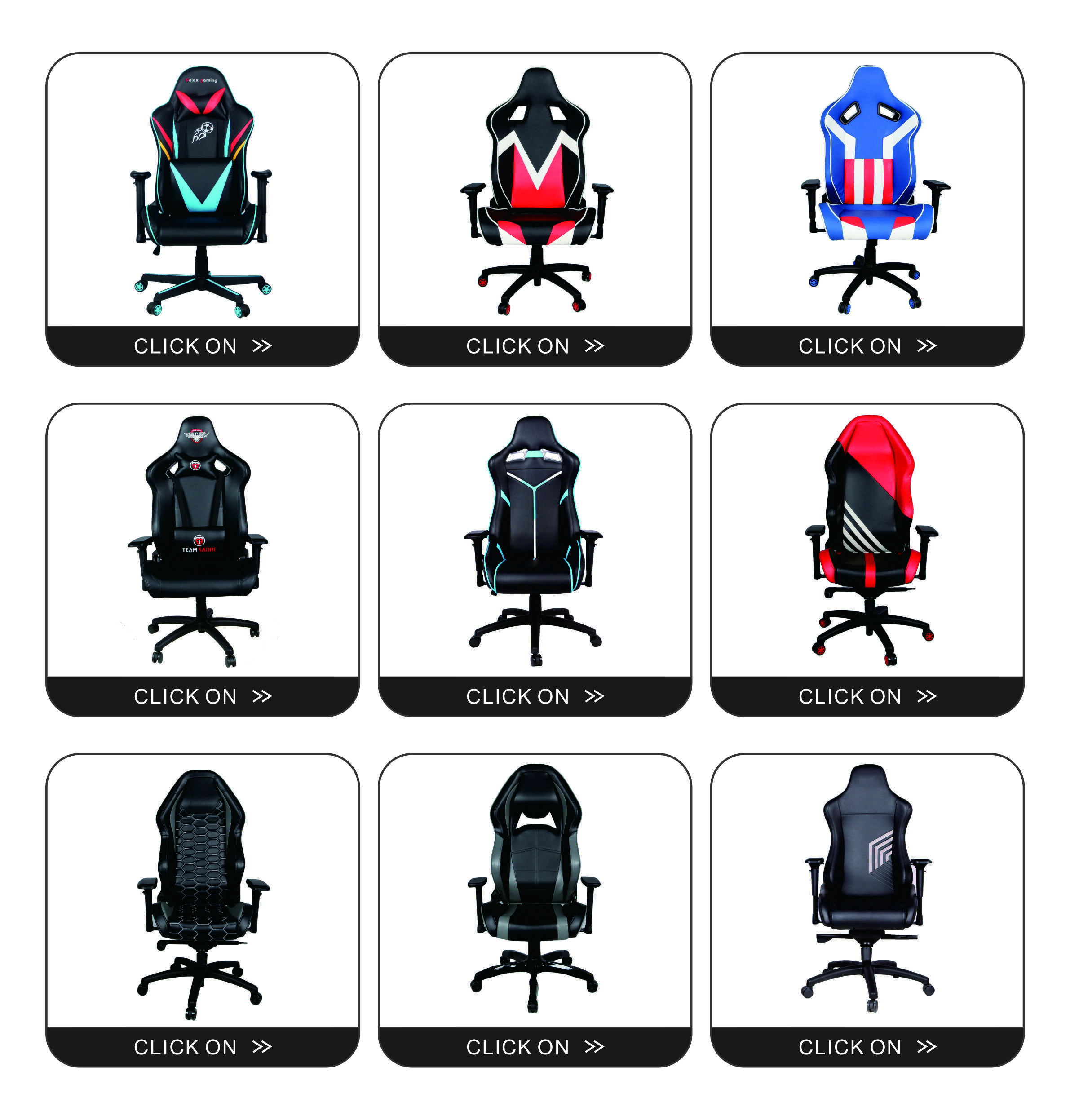 Foshan Factory Price Economic Comfortable Office Pc Chairs Gamer Gaming