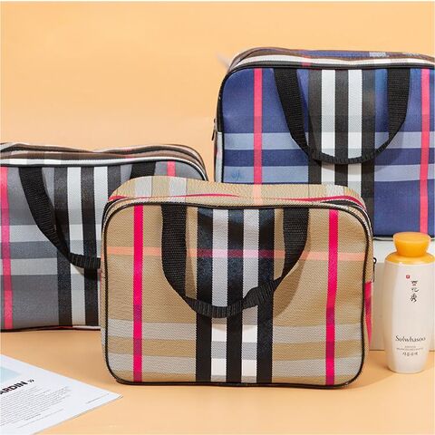 Portable PVC Cosmetics Bags Travel Bags Waterproof Large Capacity Wash Bag