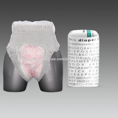Large Size Disposable Adult Diaper Incontinent Pants Postpartum