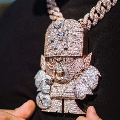 Custom rapper pendant fashion