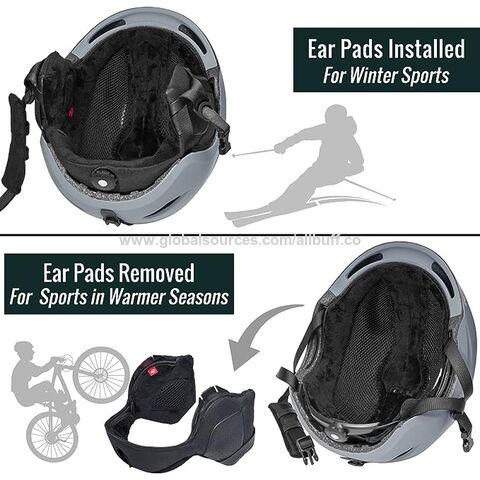 Ski helmet audio online ear pads