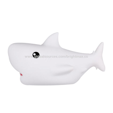 Niedliches, weiches Tier-LED-3D-Nachtlicht für Babys, USB-aufladbare Silikon-Nachtlampe mit Touch-Sensor und individuellem Logo für Kinder