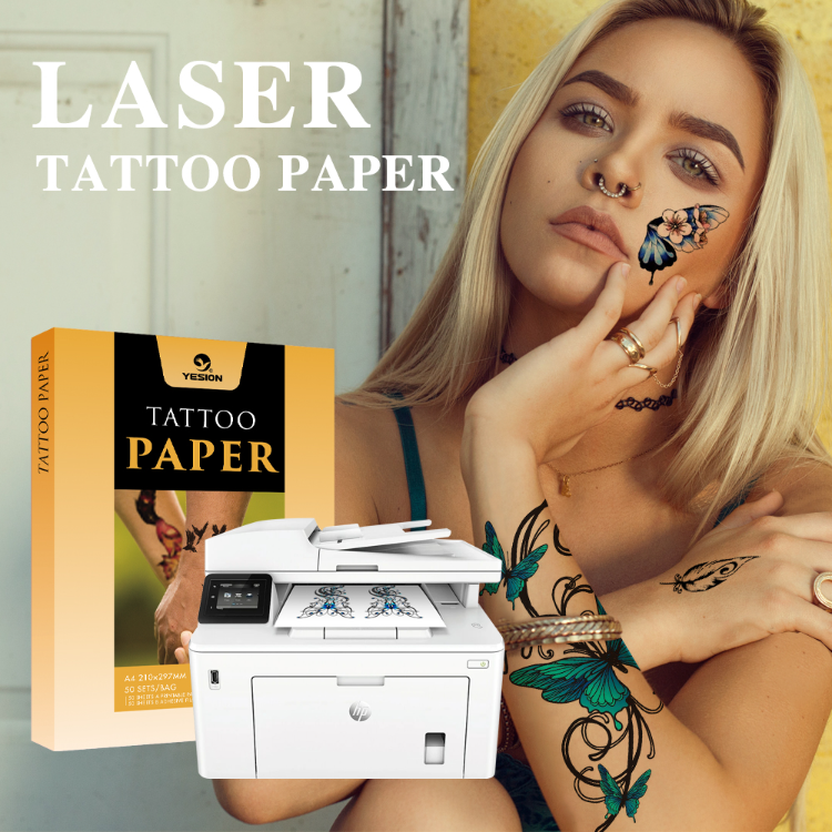 Printable Temporary Tattoo Paper for Inkjet/Laser Printer 10 Sets DIY  Personalized Image Transfer Sheet for Skin Tattoo Supplies