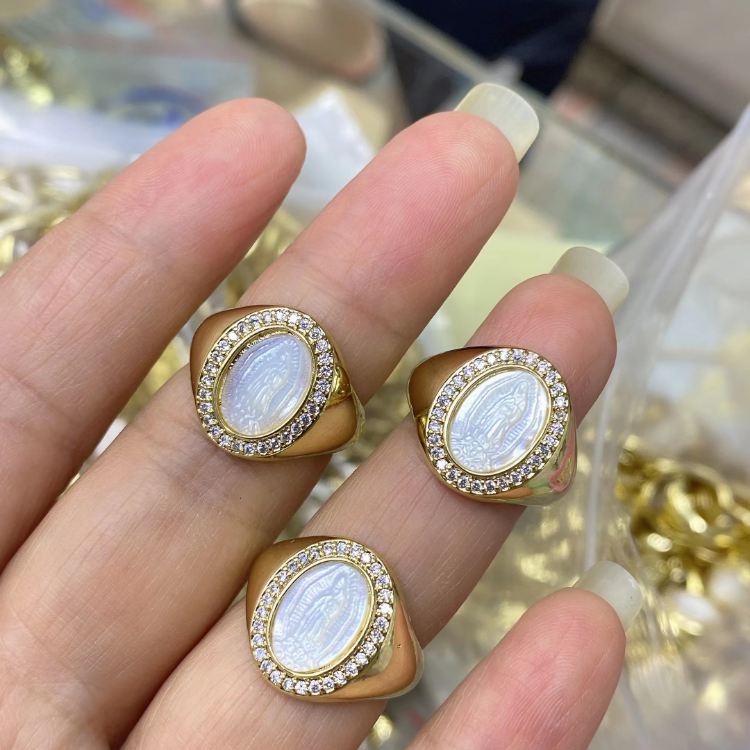 Buy China Wholesale Wholesale Micro Pave White Clean Cz Stone Love Big ...